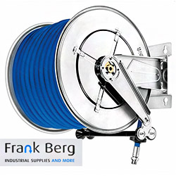 ➰ Industrial hose reels - Sping operated hose reels, Stainless